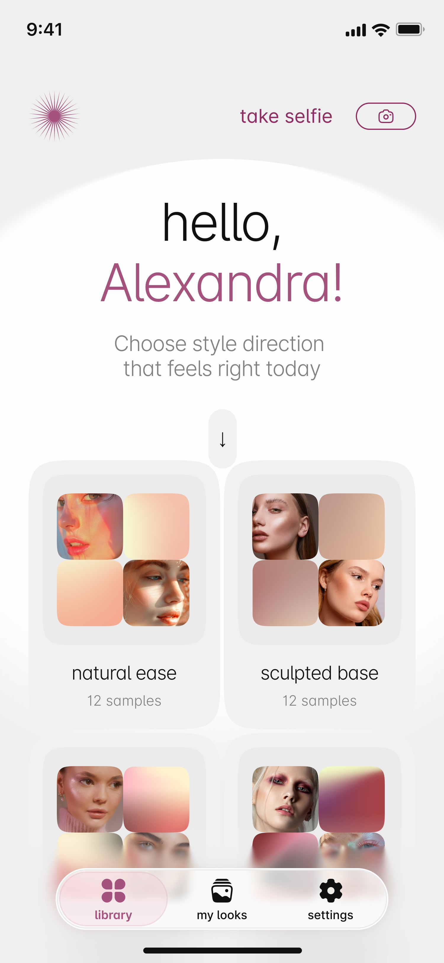Style library grid